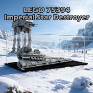 LEGO 75394 Imperial Star Destroyer Acrylic Display Box Kotak Pameran Penyimpanan Figur Dust Proof 手办