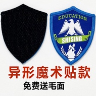 Customizable School Emblem Logo Patch Iron-On Student Uniform Class Badge Design Lapel Pin School Na