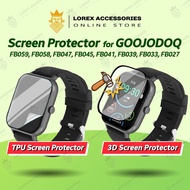 Screen Protector for GOOJODOQ Watch, 3D PMMA Full Cover Film, TPU Soft Tinted (FB059 FB058 FB047 FB0