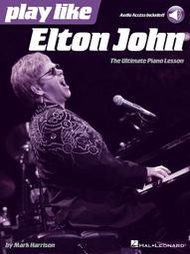 【反拍樂器】Play like Elton John 進口樂譜 進口教材 鋼琴樂譜 鋼琴教材 免運費
