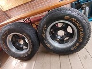 Jimny 吉星15吋圈胎,深凹或原廠鐵圈 215&235