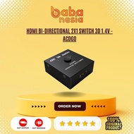 HDMI Bi-Directional 2x1 Switch 3D 1.4V - ACDG0