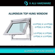TOP HUNG ALUMINIUM [ 1KAKI X 2KAKI ] &  [ 2KAKI X 2KAKI ]