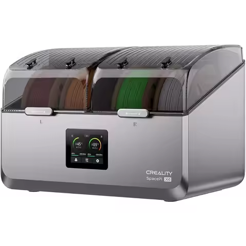 Best - Creality Space Pi X4 Filament Dryer, 4 Spools 3D Printer Filament Dryer Box with 360° Hot-Air