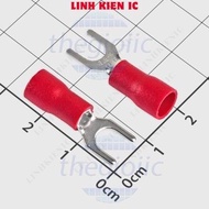 [20 Pieces]- SV3.5-5 Y-shaped Cos Head With Wire Cover 2.63-4.6mm2 Red M5 Screws Linhkien IC