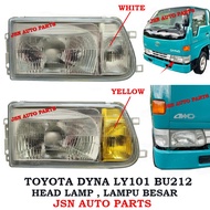 J111S02 TOYOTA DYNA LY101 BU212 IMPORT MODEL HEAD LAMP LORRY TRUCK AKSESORI