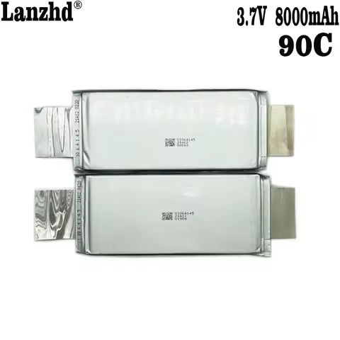 3.7V Li Polymer High Rate 90C 8000mAh Lithium Cell For Diy Pack Power car Jump Starter Tools Battery