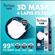 Masker Softies 3D Surgical Model KF94 SASET/ Softies 3D 4ply