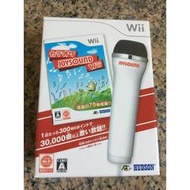 &lt;&lt;二手良品&gt;&gt;任天堂 Wii/Wii U 配件 有線麥克風 遊戲麥克風 MIC 現貨/完整盒裝+遊戲片 請注意!!!標