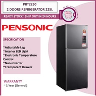 PENSONIC 2 Doors Refrigerator 225L PRT2250