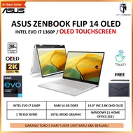 Promo Murah ASUS ZENBOOK 14 FLIP OLED UP3404VA TOUCH I7 1360P 16GB 1TB