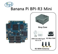 Banana Pi BPI-R3Router Board MediaTek MT7986 ARM A53 2G DDR 8G eMMC Support WiFi 6 and 2 x 2.5GbE Po