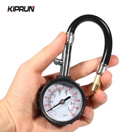 KIPRUN Long Tube Tire Pressure Gauge Meter 0-100Psi High-precision Tyre Air Pressure Tester For Car Motorcycle Universal