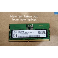 SK HYNIX 5600MHZ 8GB DDR5 Laptop ram