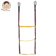 Warm world Outdoor Climbing Rope Ladder 3 Step Rope Ladder Foldable Assist Boarding Boat Rope Ladder, For Inflatable Boat, Kayak, Motorboat, Canoeing