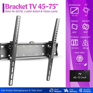 GANTUNGAN 45-75 Inch LED LCD TV Bracket, Up and Down Movement, Universal 45-75 Inch Wall TV Bracket,
