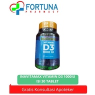 Vit D Inavitamax Vitamin D3 1000 Iu Health Supplement/