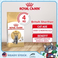 ALPHA PETS Malaysia Royal Canin 4kg Dry Cat Food Makanan Kucing British Short Hair Adult 32 Kitten B