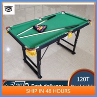 ☏ ☇◑ New 47*25.6 inches Mini billiard Table for Kids adjustable metal legs billiard table set pool