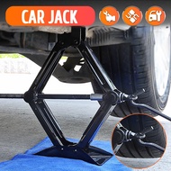 Heavy Duty Car Scissor Jack  Stabilizer with Handle Lift Scissors Jack Garage Jack