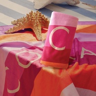 [Coralist Swimwear] ผ้าเช็ดตัว Beach Towel สี Coral crush (CRBW224)