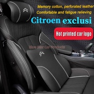 Citroen car headrest neck pillow car waist cushion car interior cushion e-C4 X e-C4 C3 Aircross C4 C