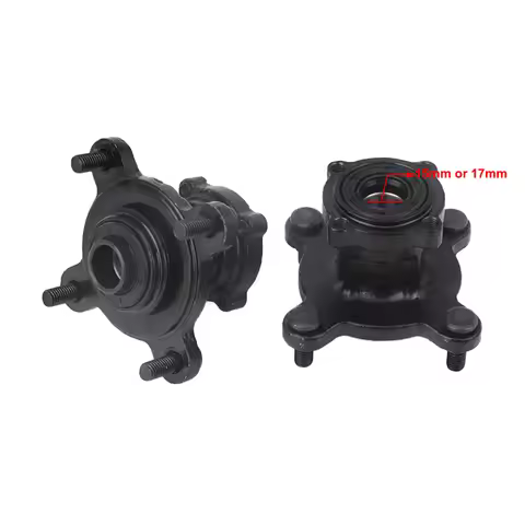 88mm M8*4 Stud Front Disc Brake Wheel Rim Hub For 49cc 50cc 110cc 125cc 6/7/8 Inch Wheel Go Kart Bug