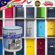 SOFT MATT FINISH ( 1L ) Matt GREENTECH PAINT HIGH ENAMEL PAINT FOR WOOD / METAL / WOOD & STEEL ( GRE