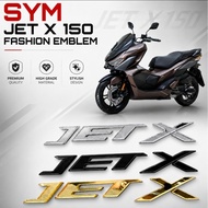 EMBLEM FASHION SYM JETX150 JET X 150  EMBLEM FASHION ACCESSORIES ACCESSORY MODIFIED MODIFY