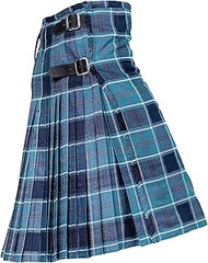Scottish Kilt for Men Traditional Highland 8 Yard 13oz Tartan Utility Kilt
