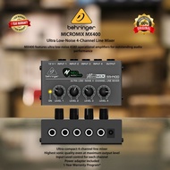 AP🤗 Behringer MICROMIX MX4 Ultra Low-Noise 4-Channel Mixer
