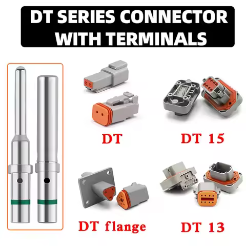 1/10/20 Sets DEUTSCH Connector DT/DTM/DTP/DT15/DT13 deutch connector male DT06-2S waterproof connect