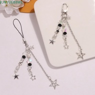 JUNYUE88WL Y2K Phone Chain, Key Chains Phone Charm Y2K Star Phone Pendant, DIY Keychain Stylish Lany