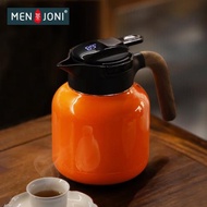Men&amp;Joni日式燜茶壺陶瓷內膽便攜側把保溫大容量高端老白茶悶泡壺