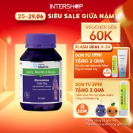 Viên uống Henry Blooms Glucosamine 1500 Plus giúp hỗ trợ giảm nguy cơ thoái hóa khớp và bảo vệ màng