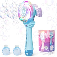 Suitable for Children 4-8 Years Old Bubble Wands: Windmill Luminous Automatic Bubble Machine, Rechar
