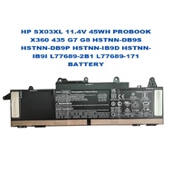 H/P SX03XL 11.4V 45WH PROBOOK X360 435 G7 G8 HSTNN-DB9S HSTNN-DB9P HSTNN-IB9D HSTNN-IB9I L77689-2B1 