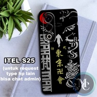 CC21 Flexible rubber softcase for ITEL S25/Calligraphy Motif/case ITEL S25 ITEL S25 casing ITEL S25/