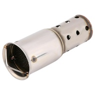 (LAZK) Universal 51mm Motorcycle Exhaust Muffler Pipe DB Killer Noise Sound Eliminator