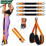 POKERFACE 150/225/300Pounds Pull-Up Assist Belt Adjustable Horizontal Bar Training Auxiliary Latex E