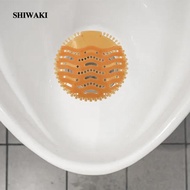 [Shiwaki] 4xUrinal Screen Toilet Urinal Guard for Gyms Public Restrooms Malls Orange