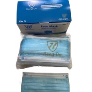 THE NEW☢☒Gold Seal Original Heng De 3 layers Surgical Blue Face Mask 50pcs FDA Approved