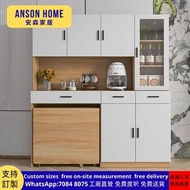 折疊餐枱餐邊櫃組合 訂造餐邊櫃 free delivery 收納櫃 table 茶水櫃 餐邊櫃 free delivery 儲物櫃 餐桌 疊枱 cabinet 落地櫃 置物櫃 玻璃櫃 多功能餐桌餐邊櫃