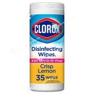 Khăn Ướt Lau Diệt Khuẩn Hương Cam Chanh Clorox Disinfecting Cleaning Wipes - Bleach-Free - Ready-To-
