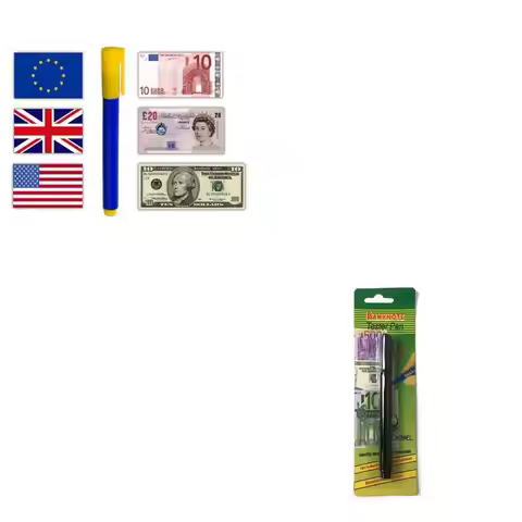 P82E MoneMarker Bill Detector Tester Pen Universal Portable Fake Bill Checker Pen Money Loss Prevent