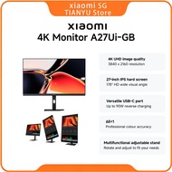 Xiaomi 4K Monitor A27Ui-UK | 4K UHD image quality, 27-inch IPS hard screen, Versatile USB-C port, Pr