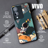 SOFTCASE VIVO Y17S ASTRONOT CUTE Casing Vivo Y17S Case Handphone-Protector Accessories Silicone Casi