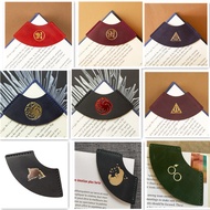 Linlin Cheap Store Gilding Leather Magic Rune Bookmark Same Style Book Page Paginator