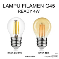 Lampu Bulb LED Filamen Edison Vintage G45 4 Watt 4W 4 W Fitting E27