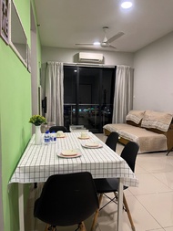 Pangsapuri 630 m² dengan 2 bilik tidur dan 1 bilik mandi peribadi di Pusat Kota Bharu (KiARA 3PAX 2B